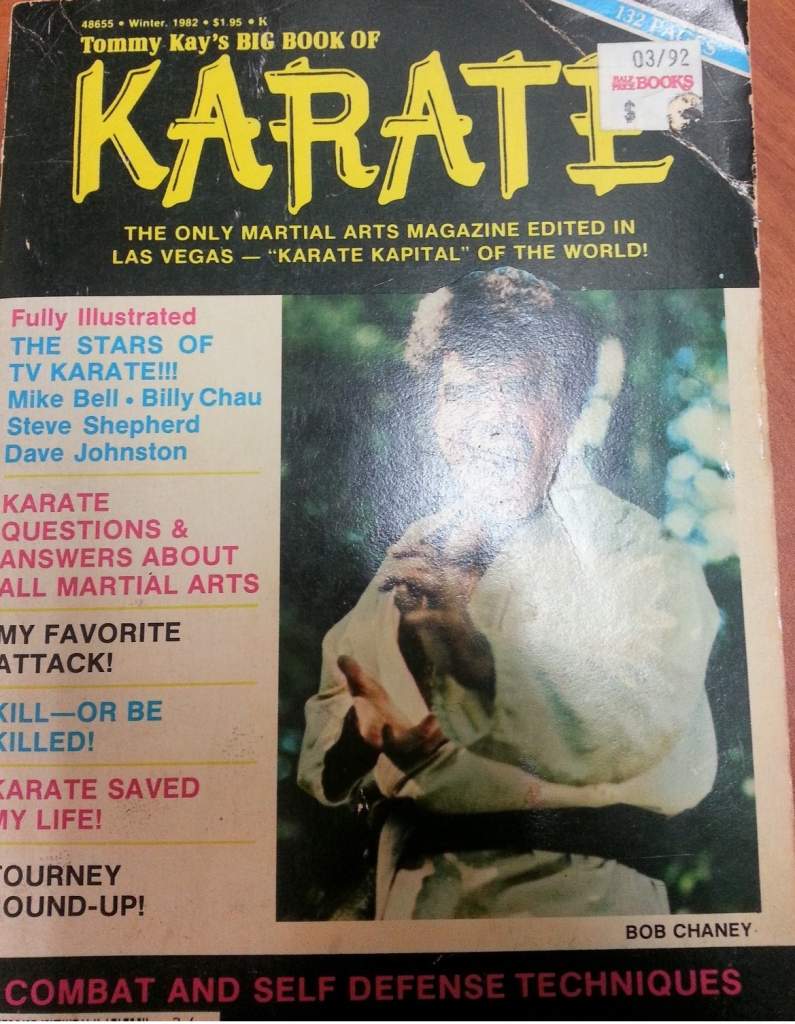 Winter 1982 Tommy Kay's Big Book of Karate